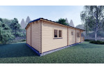 Caroline Log Cabin  - 10.2m x 5.2m - 2 bed 